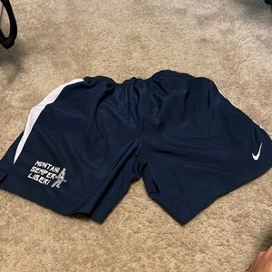 Nike dri-fit WVU Mens Shorts with Liner